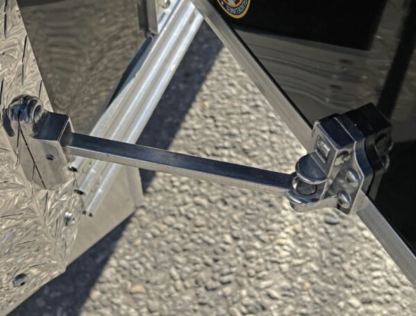 2024 Sno Pro 7.5×22 Aluminum 4-Place Drive In/Out w/Extra Height, Mats & Guides, Canopy - Image 22