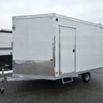 2024 Mission Trailers 101×12 Aluminum 2 Place Crossover 3.0 w/Side X Side Pkg, Rear Canopy