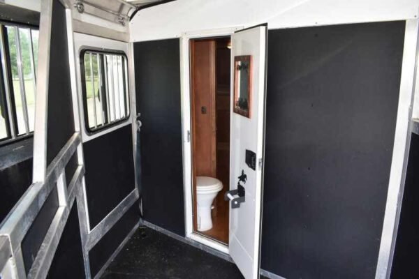 2014 Shadow 7208GLQ 2 Horse Trailer with 8' Short Wall - Image 27