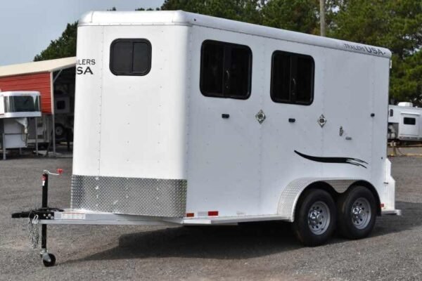 2019 Trailers USA 2HSLBPDLX 2 Horse Trailer - Image 13