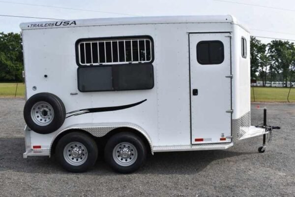 2019 Trailers USA 2HSLBPDLX 2 Horse Trailer - Image 14