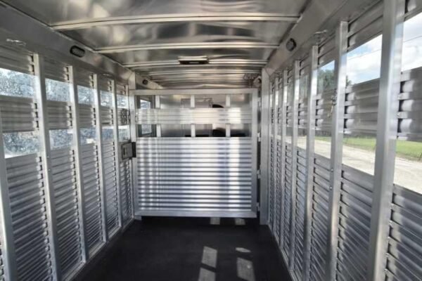 2018 Lakota Charger LQ Stock Trailer with 9' Short Wall - Image 29