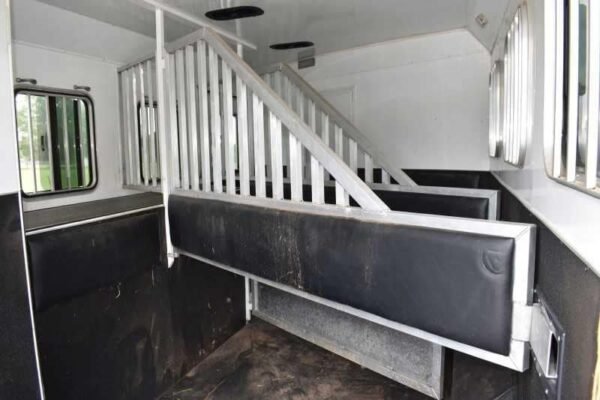 2015 Bison Ranger 3LQ Horse Trailer with 10' Short Wall - Image 24