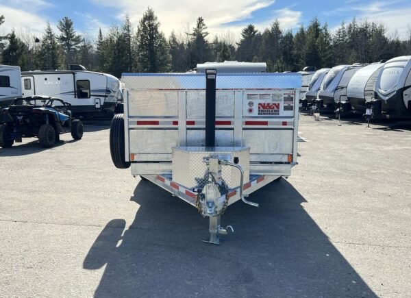 2024 N&N Trailers 7x14 14K Galvanized Hydraulic Dump w/Ramps, 2-Way Spreader Gate, Tarp Kit - Image 18