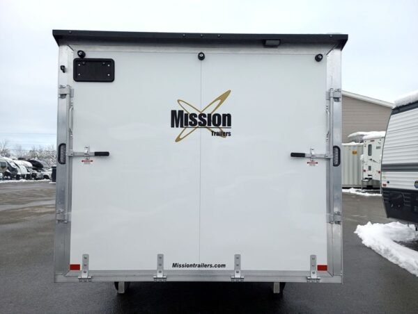 2024 Mission Trailers 101×12 Aluminum 2 Place Crossover 3.0 w/Side X Side Pkg, Rear Canopy - Image 7