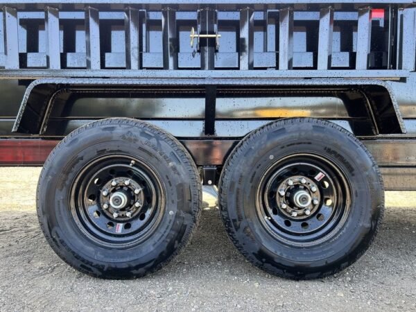 2024 Griffin Trailers 7×16 14K Telescopic Dump Trailer w/Ramps & Spare Tire Mount - Image 21