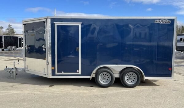 2023 High Country 7.5×14 Aluminum 2/3-Place Drive In/Out w/Tapered Ramp Doors - Image 11