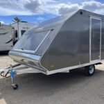Sno Pro 101x12 Aluminum 2-Place Snowmobile Trailer w/Galvanized Package