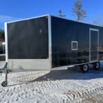 2008 Sno Pro 101x20 Aluminum 4-Place w/Interior Spare Mount, Mats & Guides