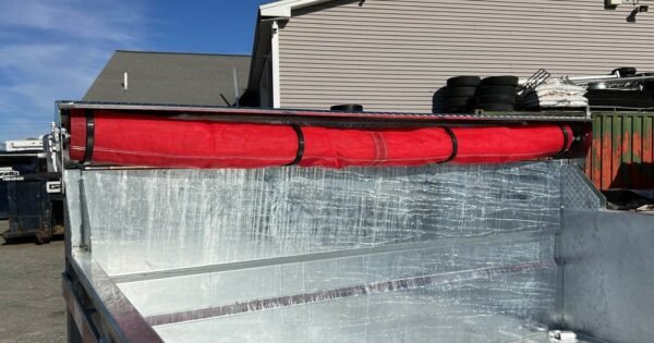 2024 N&N Trailers 7x14 14K Galvanized Hydraulic Dump w/Ramps, 2-Way Spreader Gate, Tarp Kit - Image 20