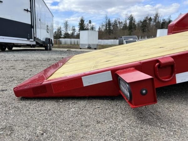 2024 Rice Trailers 7x22 16K Tilt Deck Powder Coat Equipment w/Toolbox - Image 13