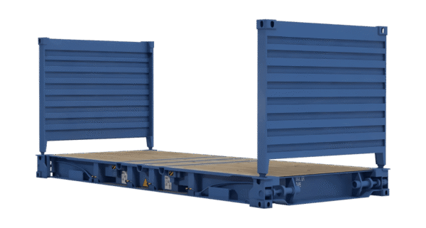 New 20ft Flat Rack Shipping Container