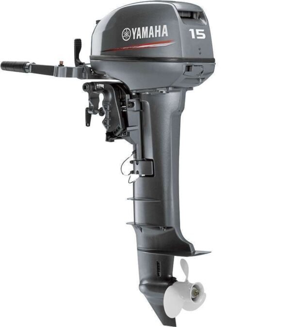 2002 Yamaha 15HP 4 Stroke 20" Carbureted 2 Cylinder Outboard Motor